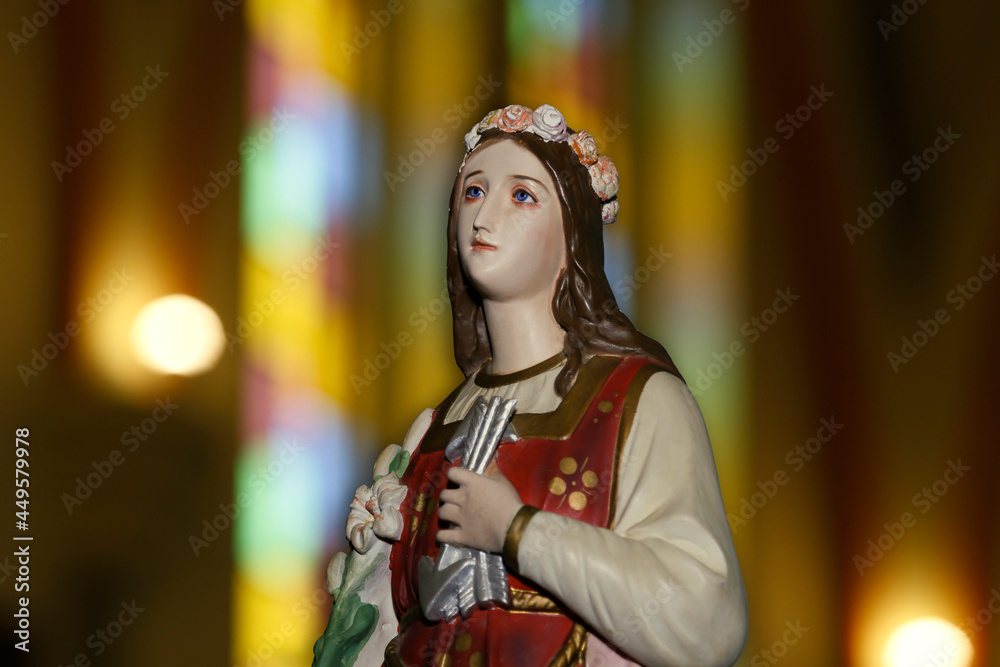 Statue of Philomena Saint