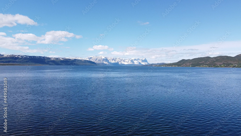 A Beautiful Mountain range in Norway