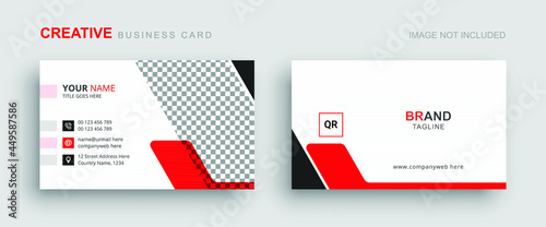 Business Card - Creative Business Card - Modern Business Card Template - Minimalist and Clean Business Card - Visiting Card