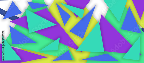 abstract background with triangles