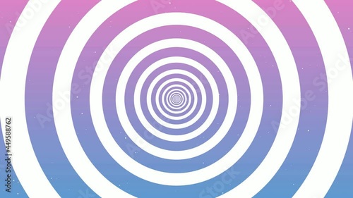 4k light sunny  gradient seamless looped animated background. circle rings minimal animation for presentation, event, party text backdrop