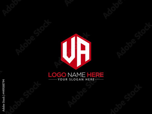 Letter VA Logo, creative va logo icon vector for your brand photo