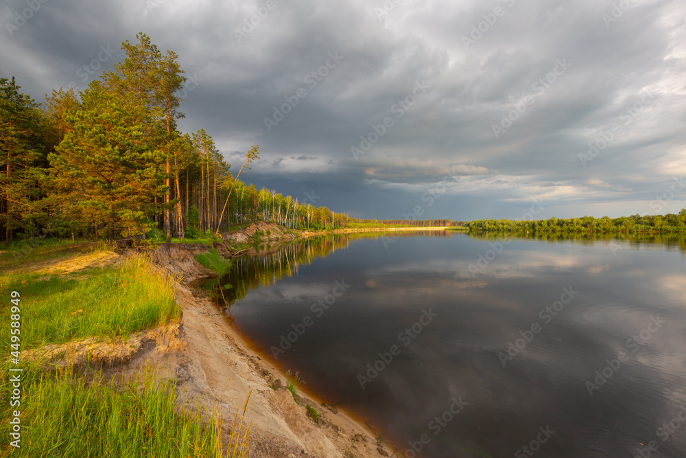 River Dnieper in Belarus