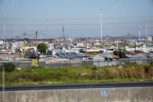 The densely populated township of Khayelitsha near Cape Town, South Africa.
 photo