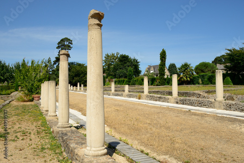 Site archéologique gallo-romain de Monterfil à Corseul, Bretagne, France