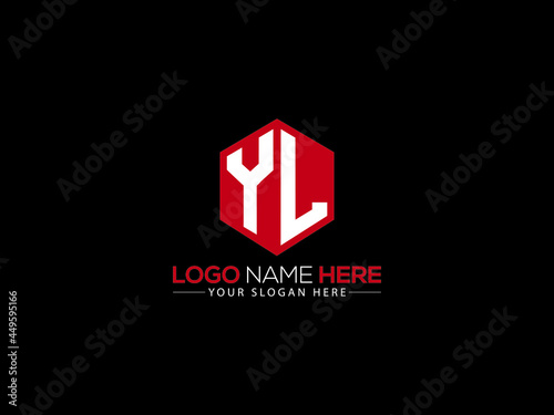 Letter YL Logo, creative yl logo icon vector for your brand photo