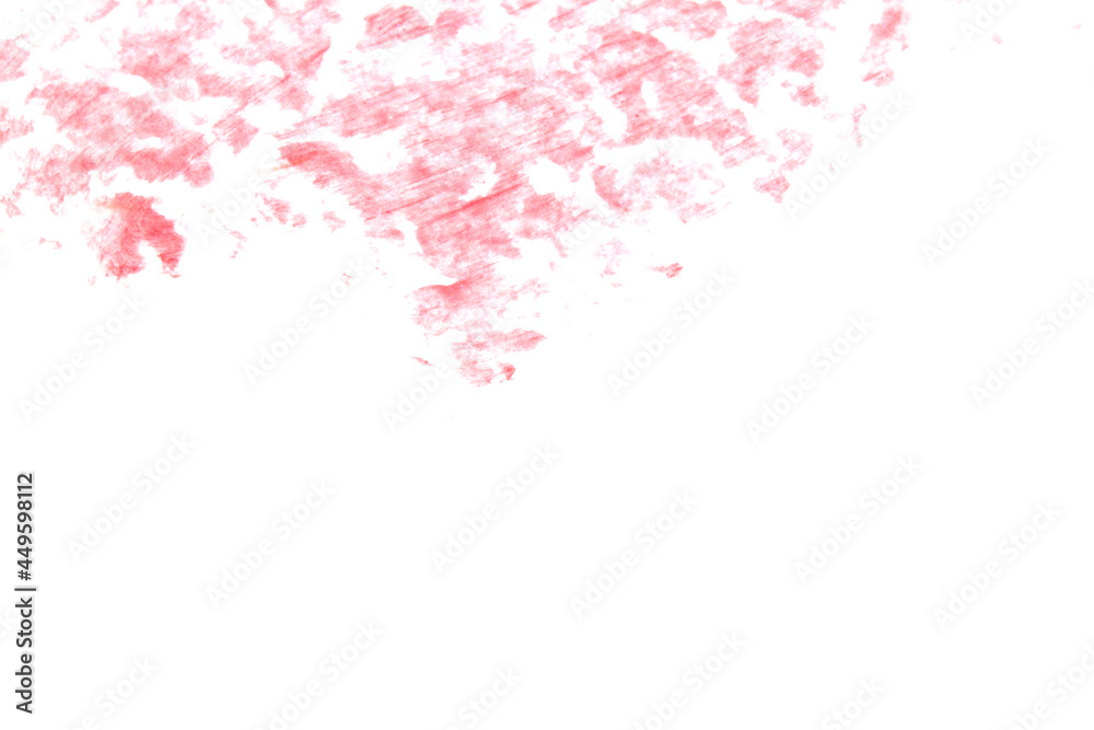 Crayon Texture Purple and Pink on White Background for Design