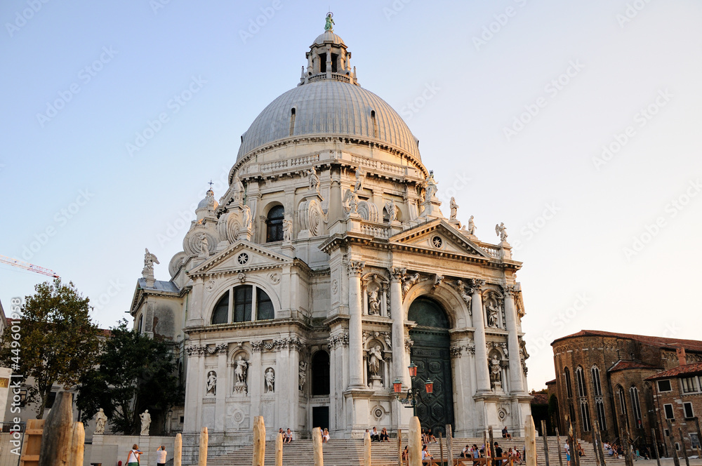 Obraz premium The Basilica Di Santa Maria Della Salute, Venice, Italy.