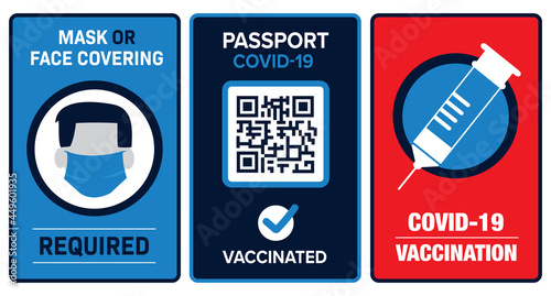 covid-19 related coronavirus advertising sign