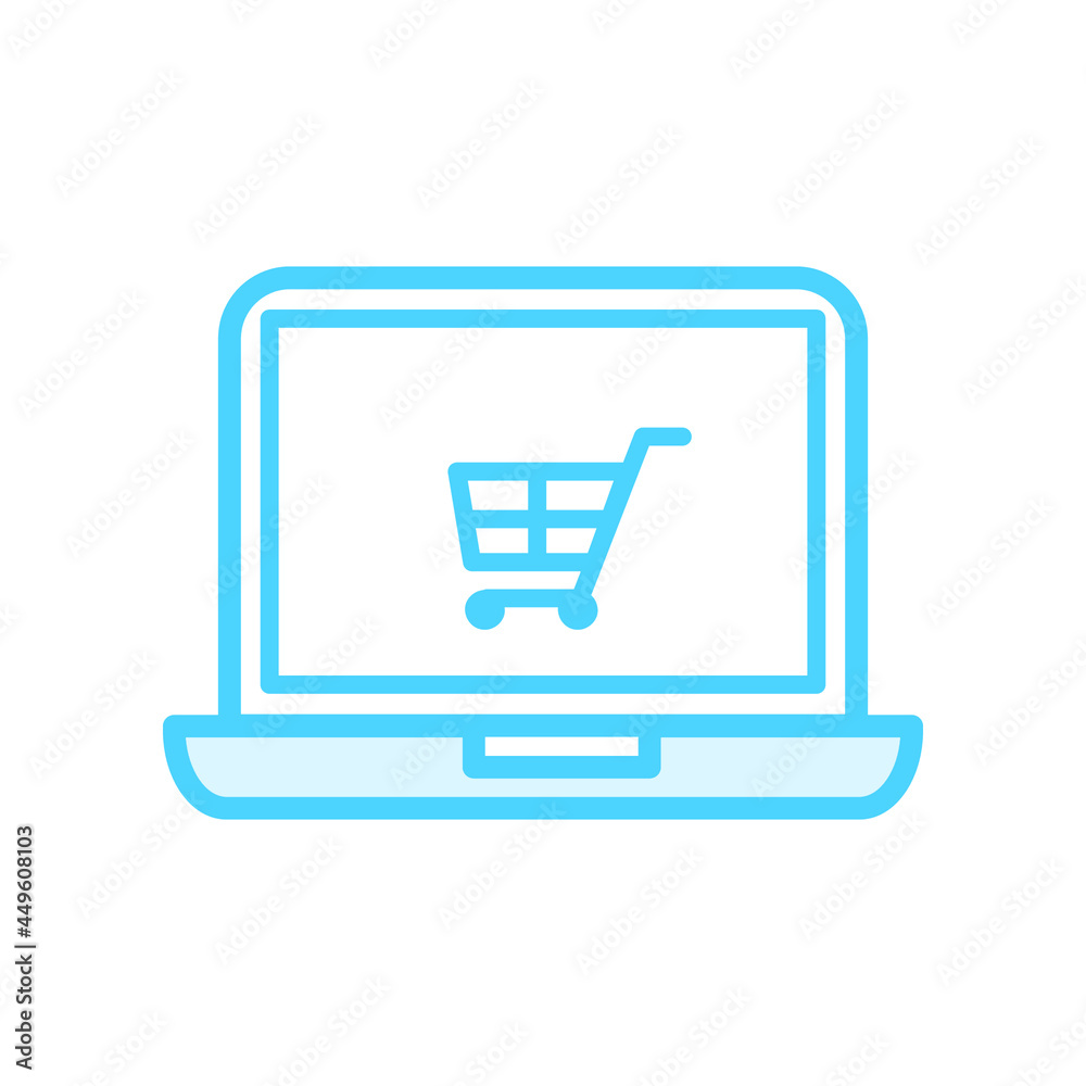 Illustration Vector Graphic of Laptop icon Illustration Vector Graphic of Laptop icon