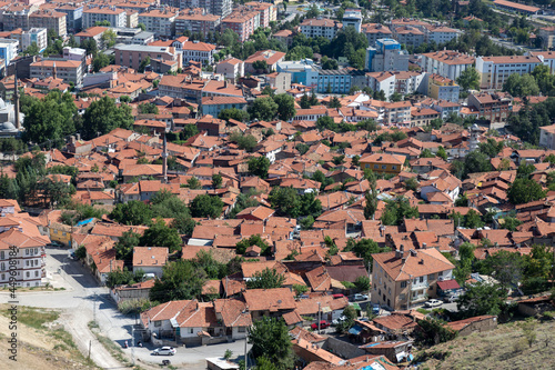 City view from Çankırı karatekin castle