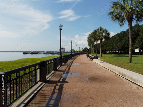 Charleston waterfront walkway