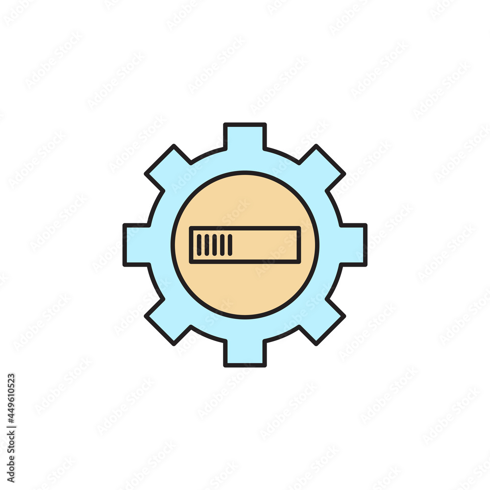 system update configuration loading icon