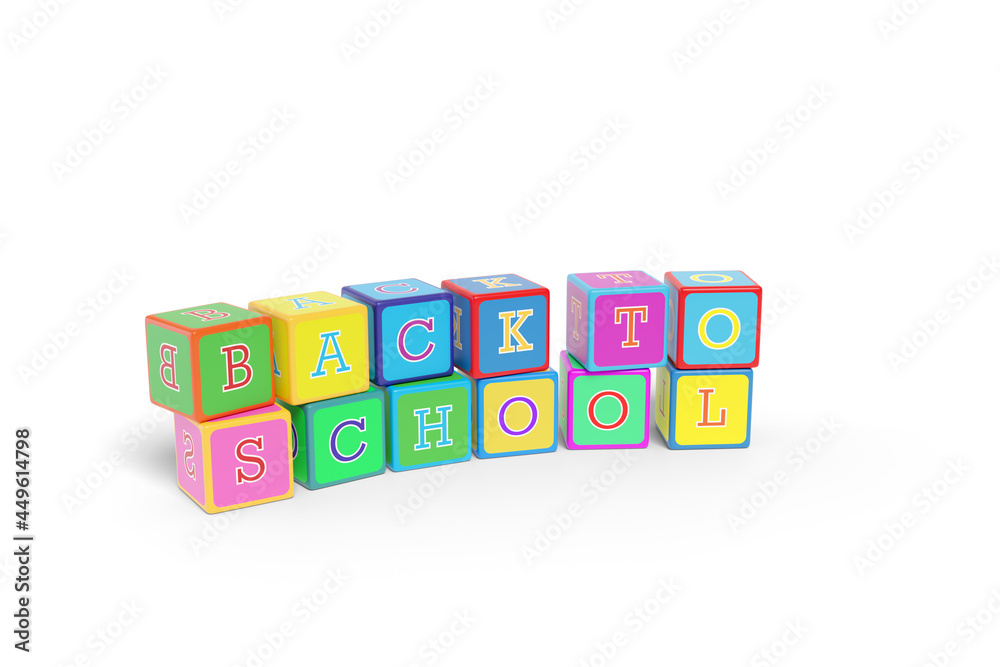 Cube shapes with text Cube shapes with text