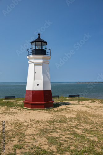 Vermillion lighthouse, Ohio, USA