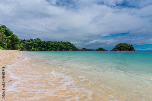 Ilig-Iligan beach in Boracay Island, Philippines.  Travel and nature. photo