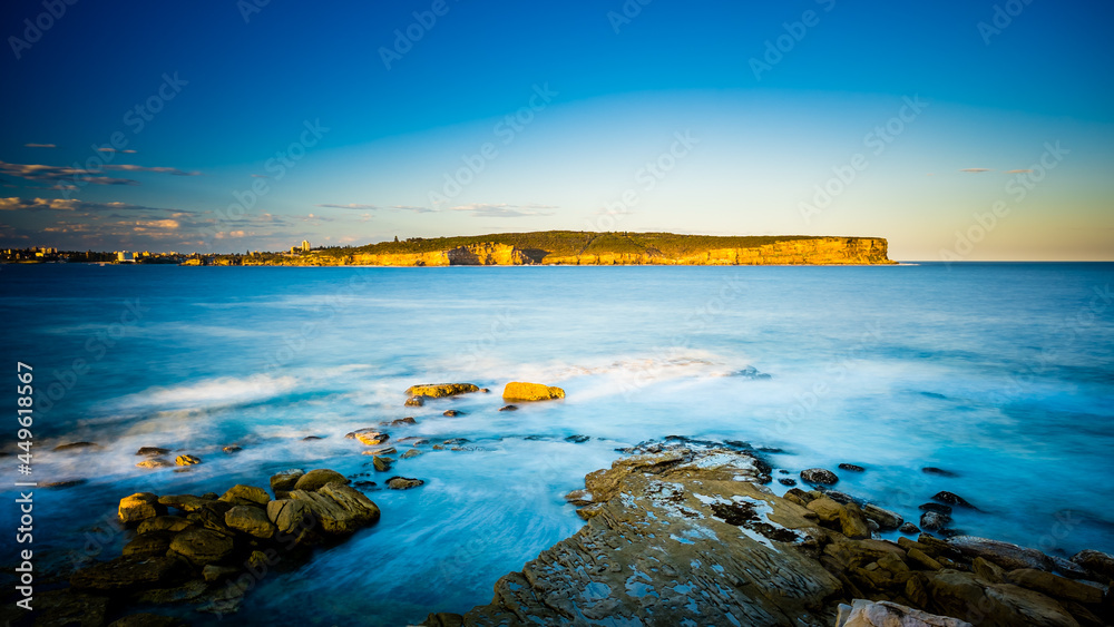 Sea and Manly Scape viewed by Watsons Bay