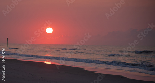 Sunrise on Topsail Island photo