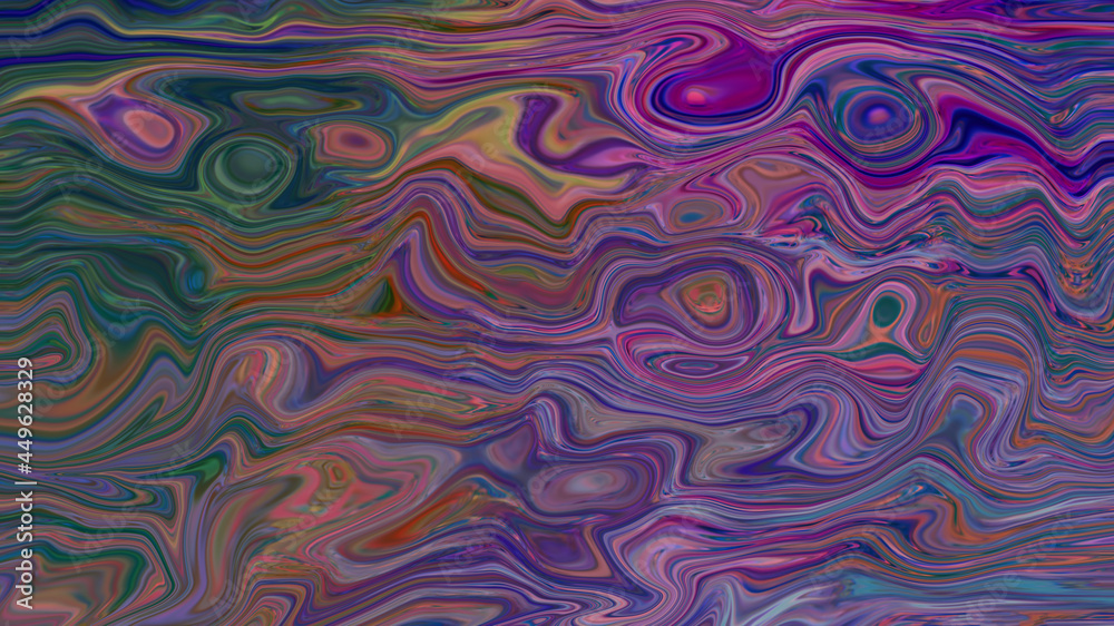 Obraz premium Abstract multi-colored fantasy liquid background