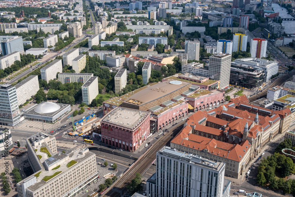 Fototapeta premium Berlin from above