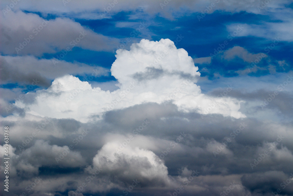 Obraz premium blue sky with clouds