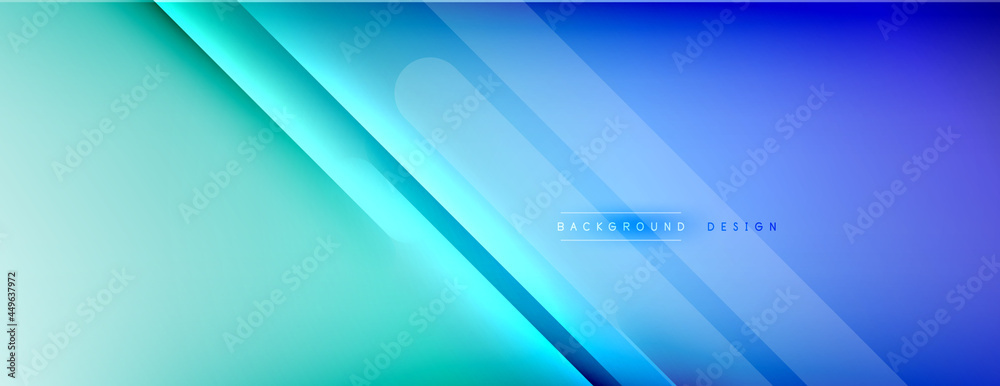 Abstract background - lines composition created with lights and shadows. Technology or business digital template. Trendy simple fluid color gradient abstract background with dynamic Abstract background - lines composition created with lights and shadows. Technology or business digital template. Trendy simple fluid color gradient abstract background with dynamic