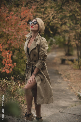 Autumn clothes and accessories collection for ladies. Concept of fancy style © T.Den_Team