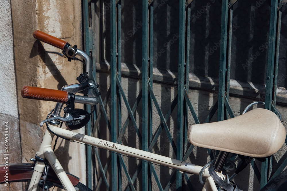 Guidon Et Poignées De Frein Pour Vélo Ancien – Pièces De Cyclisme Vintage