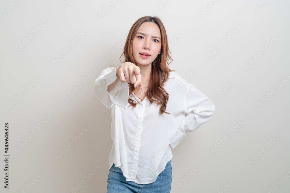 portrait beautiful woman stress, serious, worry or complain portrait beautiful woman stress, serious, worry or complain