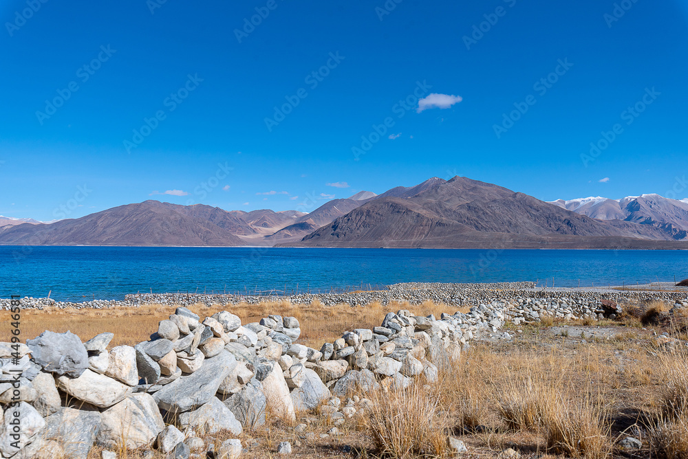 Obraz premium Pangong Tso, Tibetan for