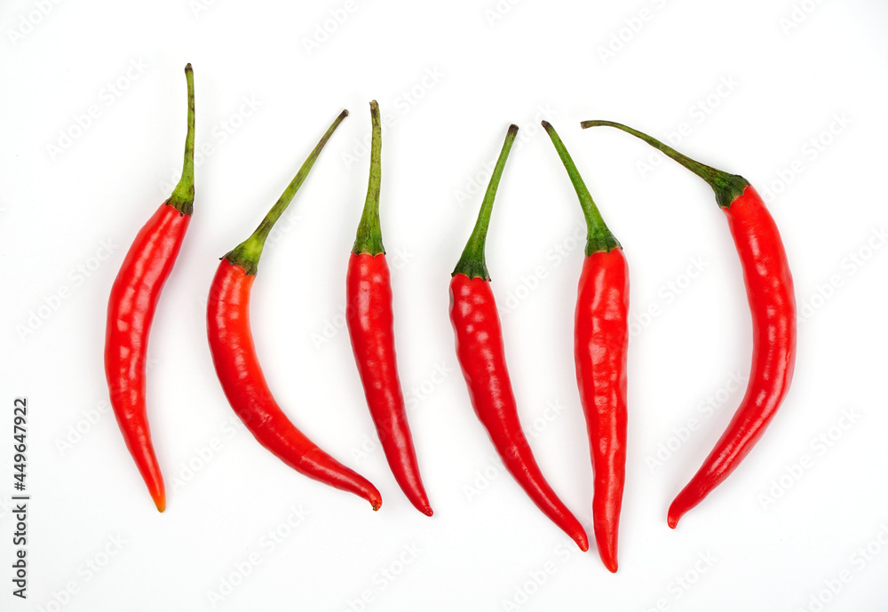 chili pepper isolated on a white background.
chili pepper isolated on a white background.