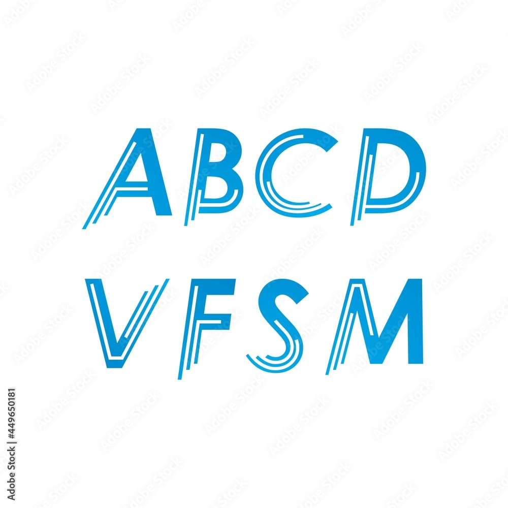 Modern Initial letter Modern Initial letter