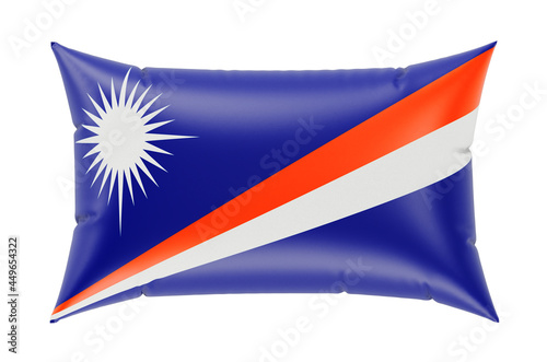 Pillow with Marshallese flag. 3D rendering Free Download Pillow with Marshallese flag. 3D rendering - GFXLoad