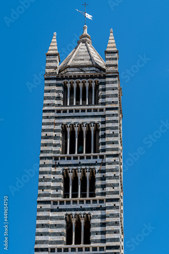 detail of the cathedral of Siena