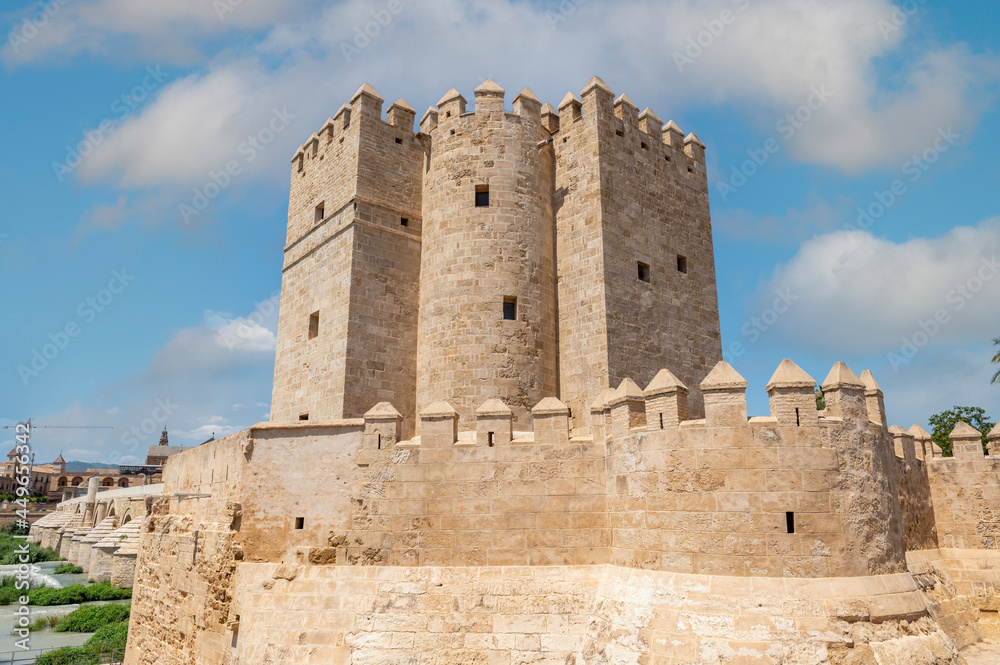 Calahorra Tower in Cordoba. Fortress of Islamic origin