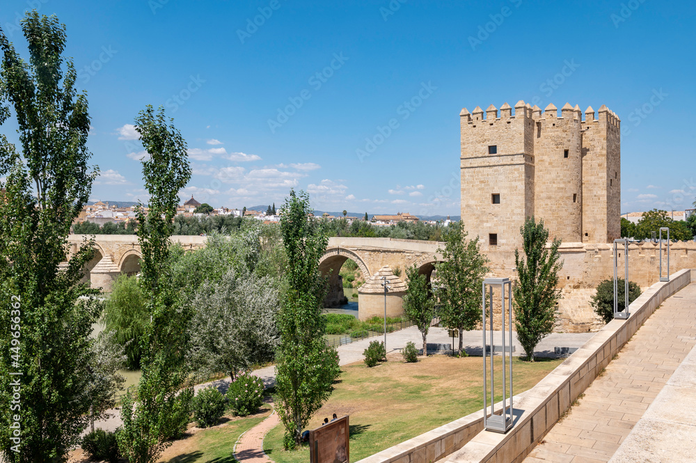 Calahorra Tower in Cordoba. Fortress of Islamic origin