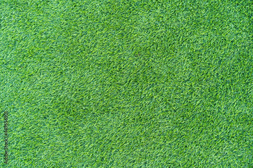 green grass or empty artificial grass floor on top view for football or soccer and golf or tennis court with sport and to nature lawn wall or garden wallpaper and meadow ground background