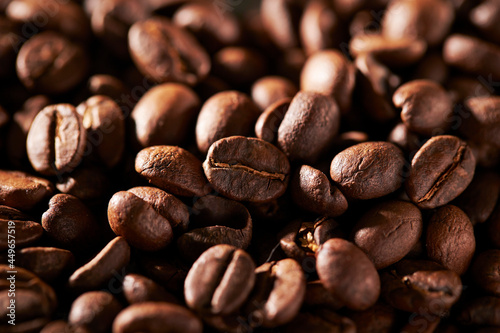 coffee beans close up macro