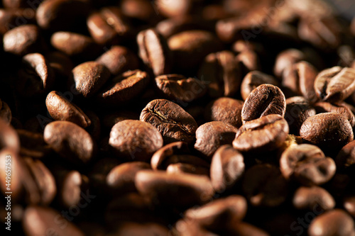 coffee beans close up macro