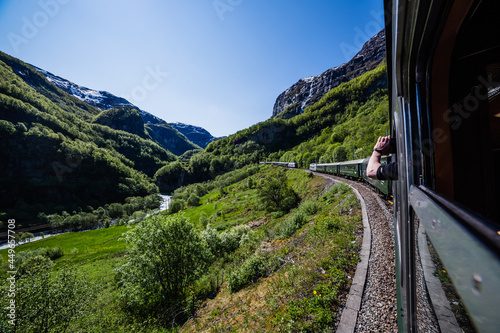 Flam railway cycling trip