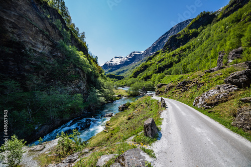 Flam railway cycling trip © Pavel