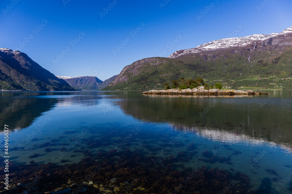 Songdal fjord coast
