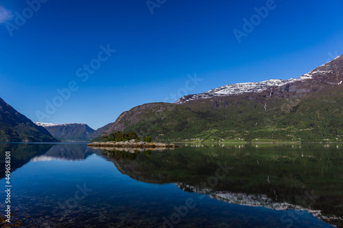 Fototapeta Naklejka Na Ścianę i Meble -  Songdal fjord coast