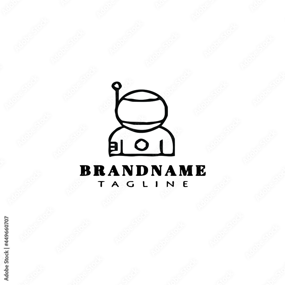 astronaut cartoon logo design icon template vector illustration astronaut cartoon logo design icon template vector illustration