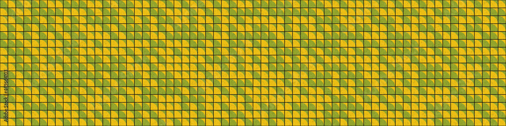 Fototapeta premium Abstract Geometric Pattern generative computational art illustration