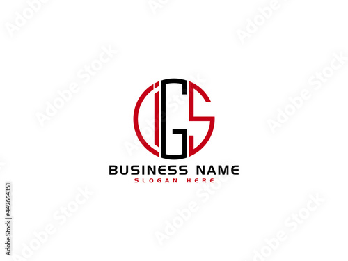 Letter IGS Logo Icon Vector Image For Business