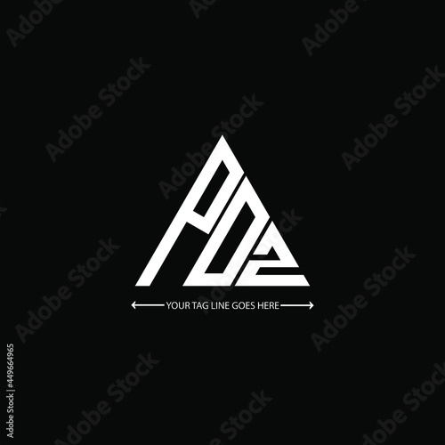 PDZ letter logo creative design. PDZ unique design, POZ letter logo creative design. POZ unique design
