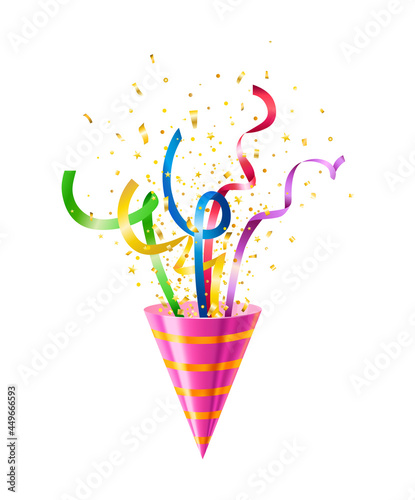 Party Popper Illustration