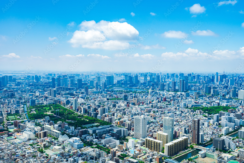 Obraz premium Tokyo - 東京都心風景