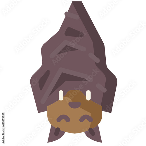 bat flat icon